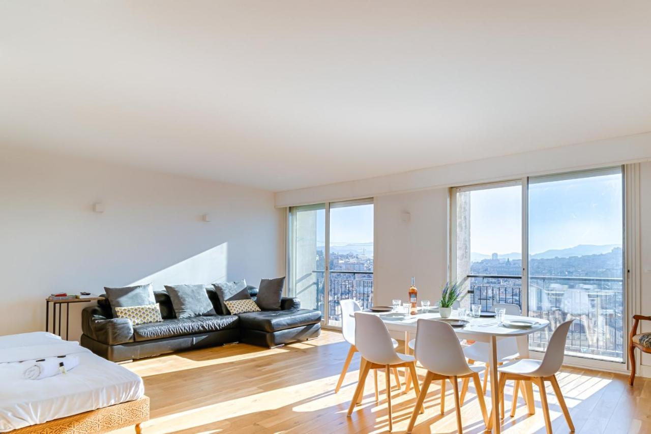 Vue Panoramique 360 Sur Tout Marseille - Air Rental Exterior foto